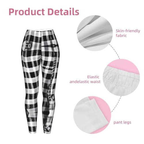 Leggings de compresión suave con estampado geométrico de alta densidad 6