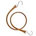 The Perfect Bungee 31-Inch Strap with Galvanized Steel S-Hooks, Tan