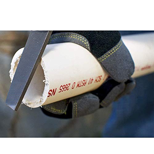 10 Inches Mill Bastard Cut File Carded- Saw Chain Sharpener Flat File- Chain Saw Sharpening Tool for General Chainsaw