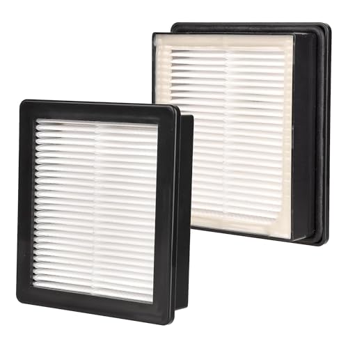 Image of Replacement Filter Compatible with ProTeam Super Coach Pro 10, Pro 6, GoFree Flex, ProVac FS 6 – Filter Cartridge for Backpack Vacuum – Twin Pack, Reusable, Washable, High Filtration