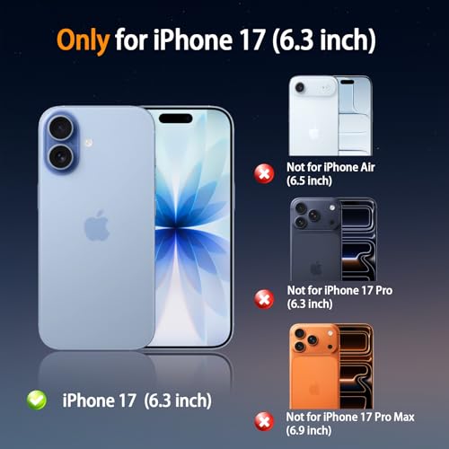 PinLiSheng Magnetic for iPhone Case (Clear-Black, iPhone 17) - image 2