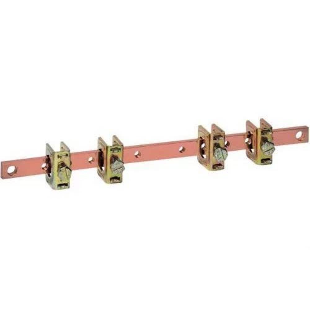 Pletina toma tierra 250x12x4 mm plat de cuivre de mise à la terre domestique