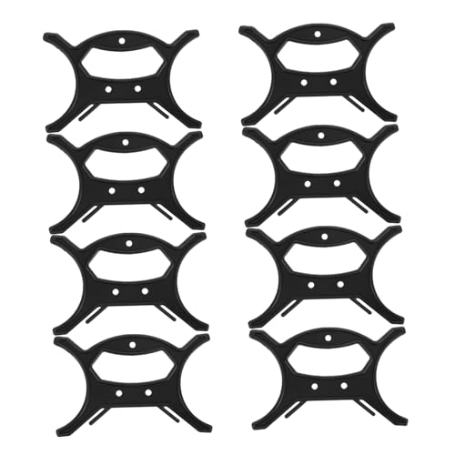 LALAFINA 8pcs Cable Winder Organizer with Handle Plastic Cord Holder for Christmas Lights and Home Office Storage Efficient Space Management