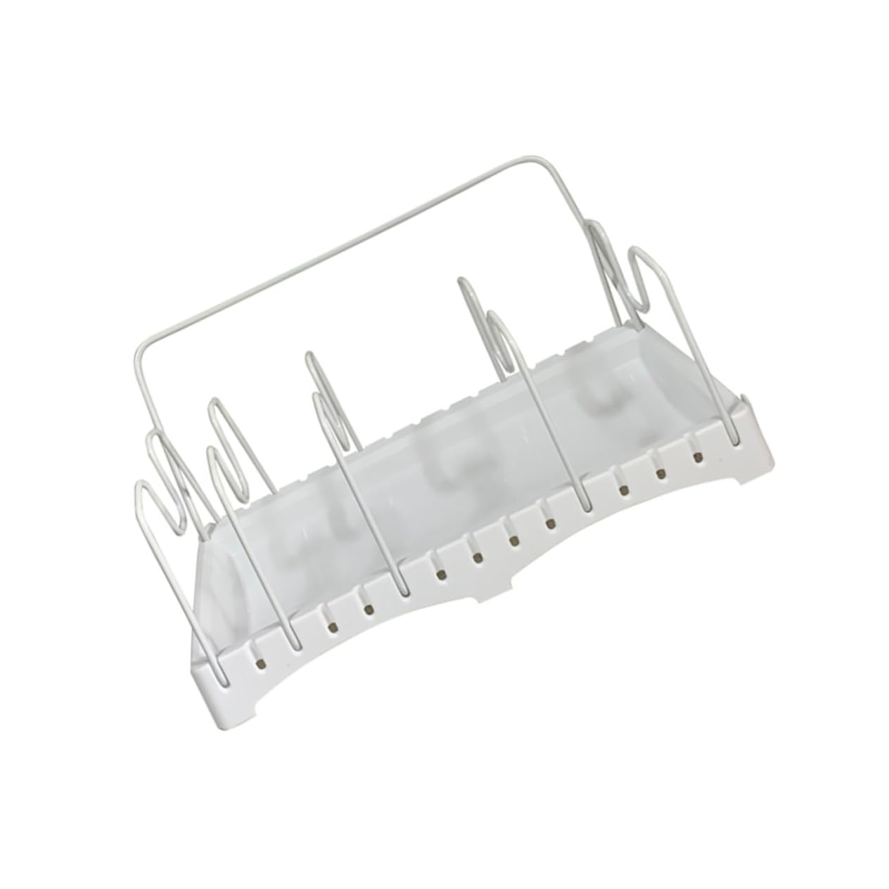 BESTYASH Porta Coperchi Regolabile da Cucina 1 Pezzo in Metallo e Plastico | Design a Scomparti Paratia Regolabile, Facile da Pulire, Adatto per Hotel e Feste
