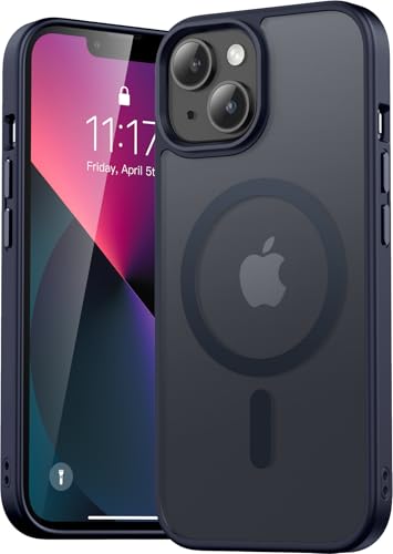 Natiiozie Magnetica Cover per iPhone 13/iPhone 14 Compatibile con MagSafe