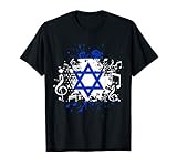 Israel Flagge Musik Israelische Fahne Israeli Musiker T-Shirt