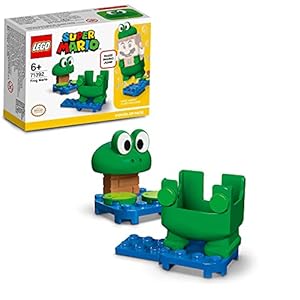 LEGO 71392 Super Mario Power-Uppakket: Kikker-Mario in Speelgoedkostuum Set, Speelgoed Voor Kinderen