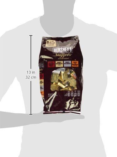 HERSHEY'S Nuggets Assortment, Holiday Chocolate Candy Gift, 52 Ounce Bag