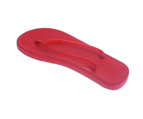 شبشب فليب فلوب مطاطي فلورا للنساء من اكسبرس شوز، لون احمر، مقاس 40 EU