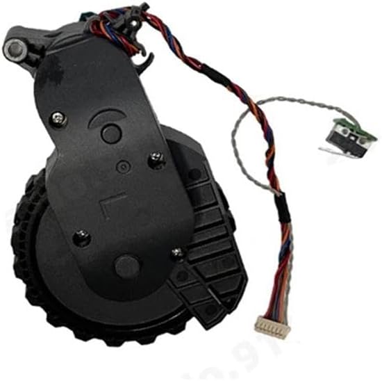 Vacuum Cleaner Wheel Motor Assembly,Replacement Left/Right Wheel for Roborock S5 Max/S6 Pure/S6 MaxV/E4/S4Max/S7/E5/G10/S7 Pro Vacuum Cleaner Wheel Module Spare Parts (Left Wheel)