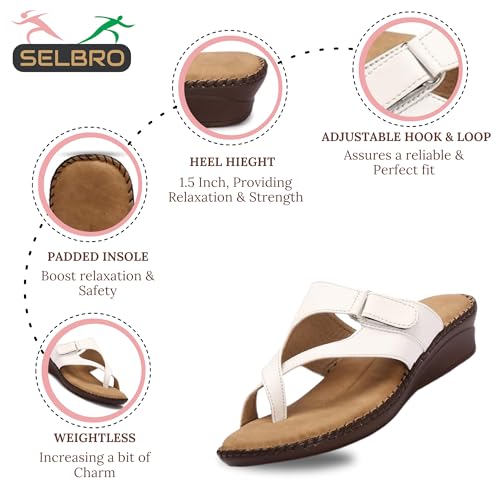 Image of SELBRO Doctor-Plus Orthopedic Slippers for Women with Extra-Soft Padding