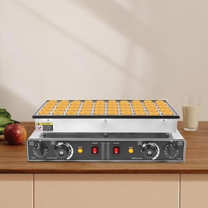 50 Loch Elektro Antihaft Waffeleisen Elektrischer Mini Holländischer Pfannkuchenbäcker 1700 W Pfannkuchen Maker Antihaft Für Den Gewerblichen Gebrauch Zu Hause – Bild 4