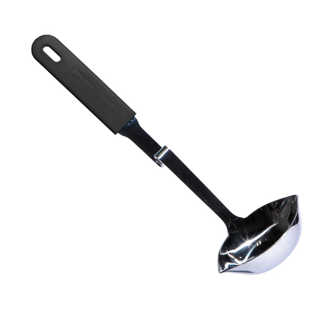 Souper Cubes Stainless Steel Soup Ladle - Patented Hook -1