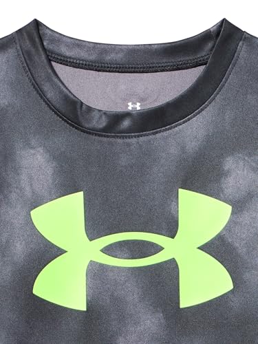 Image of Under Armour Boys' 2-piece Short Sleeve Graphic T-Shirt and Shorts Set, Lightweight & Breathable