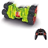 Die 12-fache Luftbereifung und die 2,4 GHz Differentialsteuerung machen die Bedienung zum Kinderspiel / Ca. 20 Min. lang fährt das Funkauto bis zu 15 km/h - nach ca. 80 Min. ist es vollständig geladen