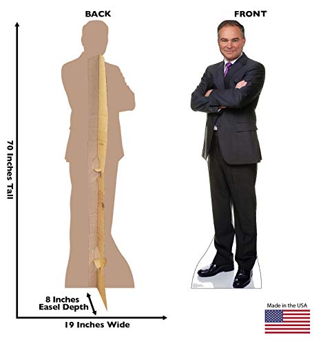 Image of Cardboard People Tim Kaine Life Size Cardboard Cutout Standup