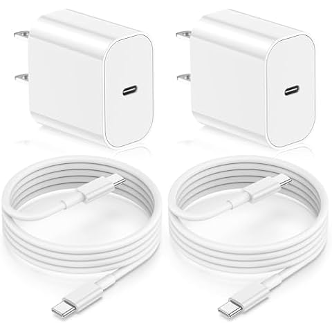 iPhone 15 16 Charger Fast Charging 10 ft,Apple 20W USB C Charger Block and Type C Cable Cord 10ft Long,Power Adapter Plug Cube Brick for iPhone 16/16 Pro Max/16 Plus/15 Pro Max/15 Plus/iPad Air/Mini Cover