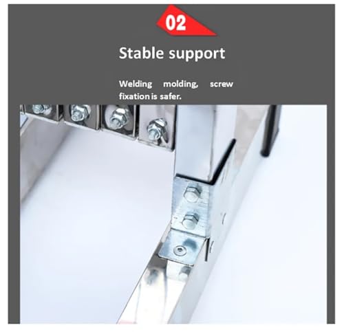 Barrière de signalisation mobile roues clôture rétractable métal extensible 3m - 5