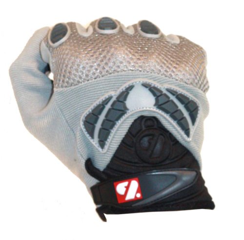 Barnett Frg-02 Padded Receiver Football Gloves, With Grip, Youth And Adult, Gray (M) #TOP3
