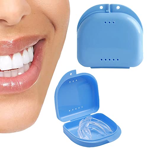 Caja de aparatos ortopédicos, caja de almacenamiento de dentaduras postizas, caja de retención caja de ortodoncia, caja de ortodoncia de dentaduras postizas, caja de marco dental Cover