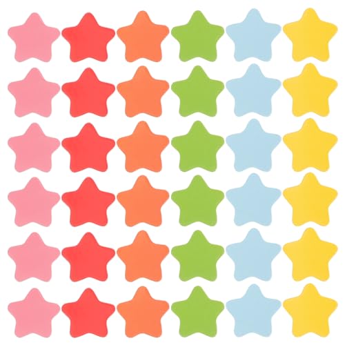 Imanes decorativos de estrella STOBOK 120 piezas