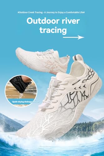 Hike Barefoot Shoes for Women Men, Wide Toe Footwear Barefoot Hiking Shoes,Pro Barefoot Shoe,Healthy & Non-Slip Breathable Barefoot Water Shoe4