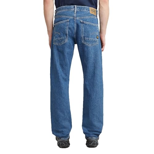 G-STAR Dakota Regular Straight Jeans, Uomo, Blu (Faded Watercourse D23691-D436-H145), 33W / 30L - 2