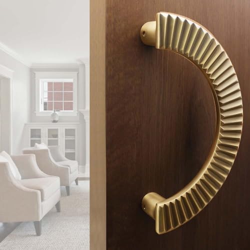 Image of VOLO 8 inch Main Door D Handle /Door Handles for Main Door /Glass Door Handle /Pull Handles, for Home /Office /Hotels(Model- S-618, 160MM) (Pack of 1 Set) (Antique)
