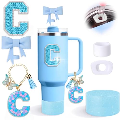 6PCS Blue Stanley Cup Accessories Set for Stanley Cup 30oz 40oz