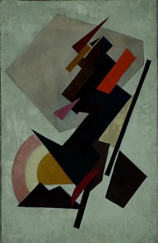 Cuadro abstracto de Olga Rozanova ideal para decorar la pared del dormitorio 60x90cm