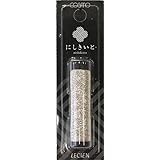 cosmo にしきいと ラメ 刺しゅう糸 20m巻 col.32 胡粉色 ごふんいろ No.77