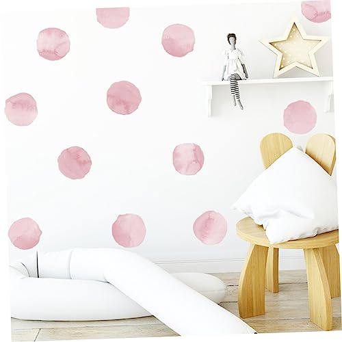Pegatinas de puntos decorativas para transformar el dormitorio infantil con 8 hojas 4