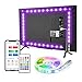 Bluetooth TV LED Retroilluminazione, Bason 2,5 m USB LED Strip per 32-58 pollici Controllo app Sincronizzazione musica, Smart TV Bias Lighting 5050 Strisce RGB per TV PC Monitor Computer