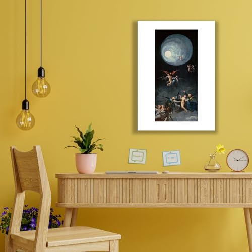 The Moon Hieronymus Bosch impression d'art grand format poster déco