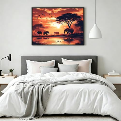 DIY canvas for painting adultos pintar por números regalo artístico original de 100x150cm 3