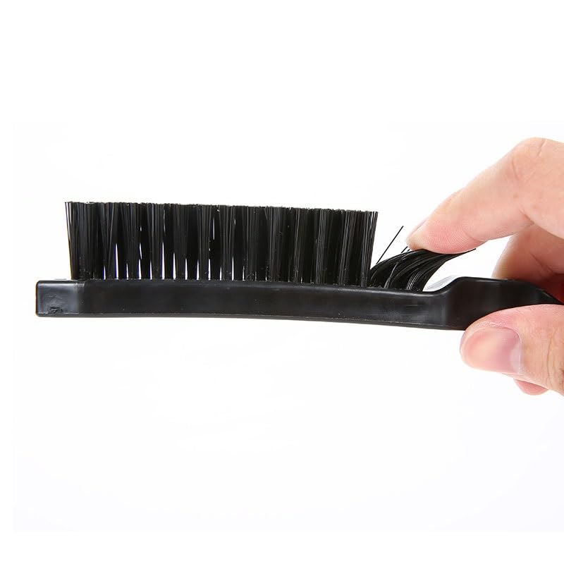 Black Hair Styling Set Tools Bristle Comb