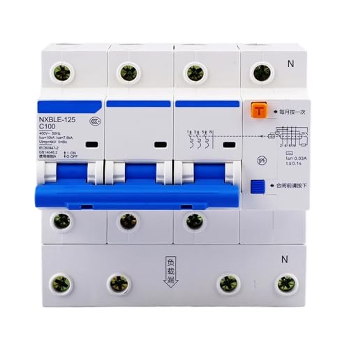 Disjoncteur différentiel NXBLE-125 pour sécuriser pompe à chaleur triphasée - 2