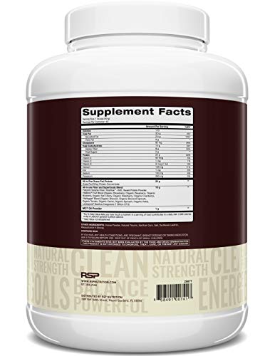 RSP TRUEFIT - Protein Powder Meal Replacement Shake for Weight Loss, Grass Fed Whey, Organic Real Food, Probiotics, MCT Oil, Non-GMO, Gluten Free, No Artificial Sweeteners, 4 LB Chocolate