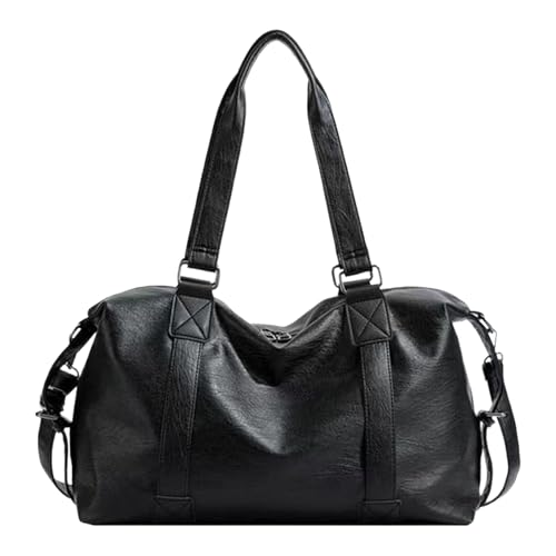 Retro Top-handle Purses for Women PU Leather Slouchy Hobo Bags Vintage Handbag Multipockets Crossbody Shopper Satchel