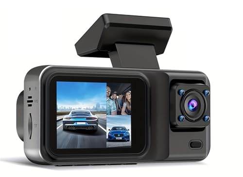 Caméra de bord pour voiture et trajets quotidiens avec kit de câblage