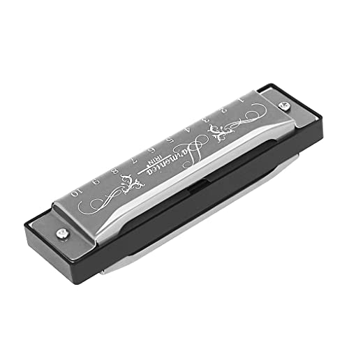 Guangcailun Harmonica 10 trous léger imprimé orgue à bouche exquis début jouets musicaux éducatifs accessoires étudiant enfants, Argent - Les Beatles, Paul McCartney, John Lennon, RIngo Starr, George Harrison Guangcailun Harmonica 10 trous léger imprimé orgue à bouche exquis début jouets musicaux éducatifs accessoires étudiant enfants, Argent