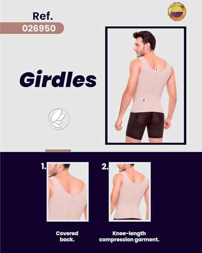 High Compression Vest for Men - Fajas Para Hombres, Faja Para Hombre Colombian Men's Shapewear4