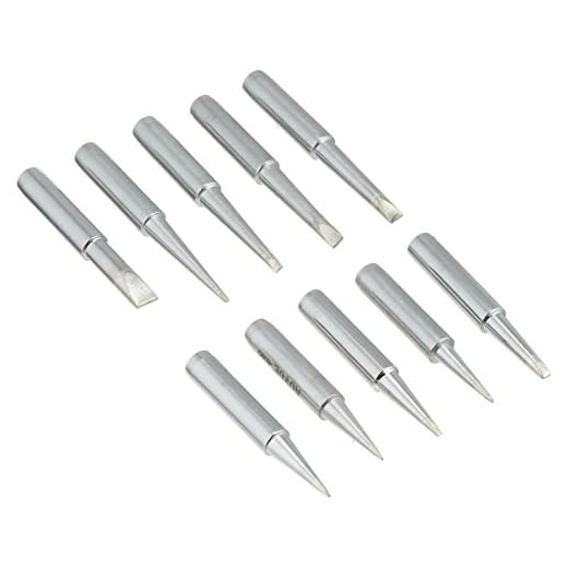 Aoyue TCHISEL.SET Hakko Chisel Soldering Tip Set of 10 Pcs.