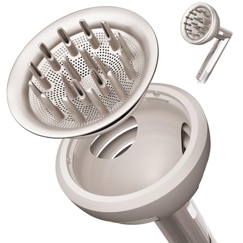 Chivixe Wave Curl Diffuser Attachment for Shark FlexStyle Upgraded Hair Diffuser Nozzle Dome and Diffuse Modes for Dryer Faster and Define Wavy Curly Coily Hair Enhance Natural Curls