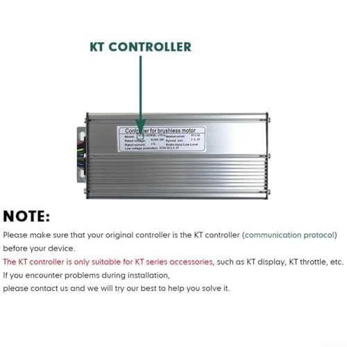 Naprawa kontrolera skutera, BTFWM Kontroler silnika bezszczotkowego KT, z napięciem DC 36V/48V i mocą A, o zasięgu 1000-1500W, maksymalnym prądzie 35A, do różnych rowerów i skuterów elektrycznych