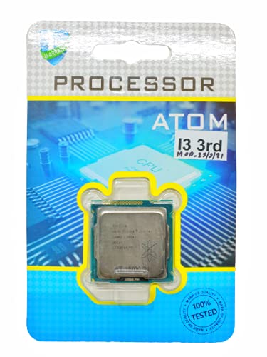 Image of CORE I3 3rd Generation HIGH Performance Desktop Processor I3-3220 Clock Speed 3.30 GHZ Smart 4 MB Cache for LGA 1155 Socket H61 Motherboard