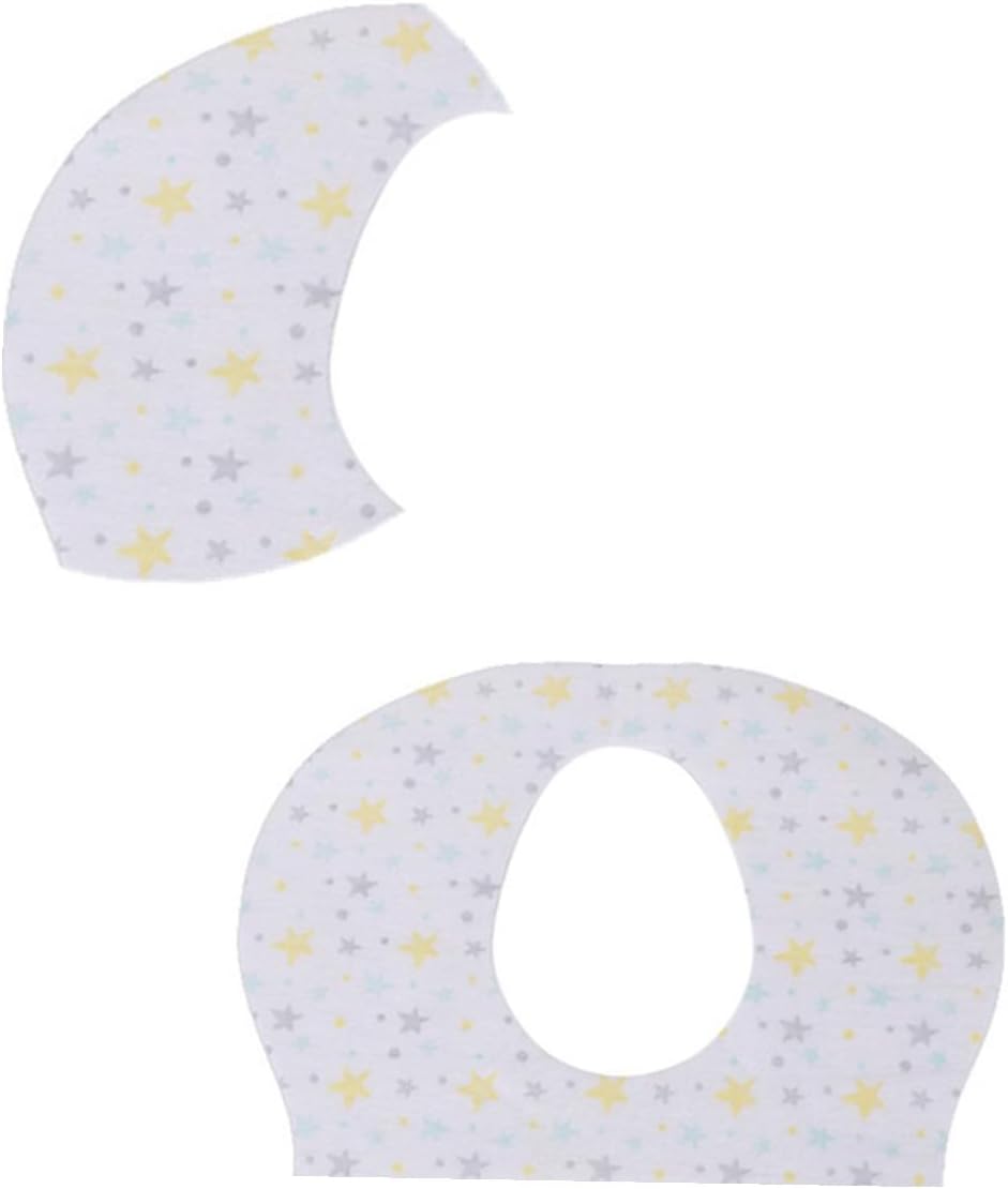 Kisangel Disposable Bibs Apron for Newborns, Portable Waterproof Saliva Towel Bibs for Feeding, 20pcs Full Coverage Suitable for Travel and Mealtime Style