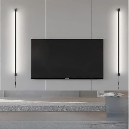 Lámparas de Pared para Dormitorio con Enchufe Aplique Ajustable Decorativo de Lectura 60CM