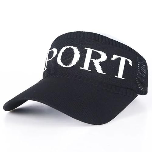 Beret Cap with Letter Graphic Sporty Sun Visor Hat, Sun Protectio...