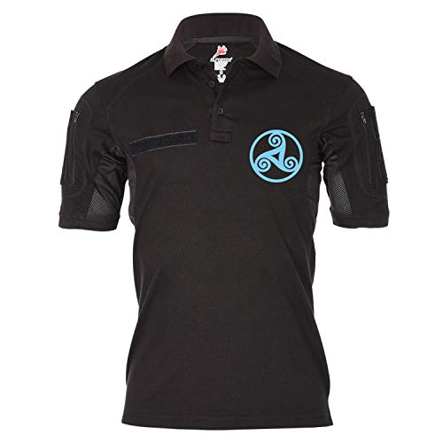 Polo tactique Alfa Celtic Triskèle Noir XL vêtement de sécurité